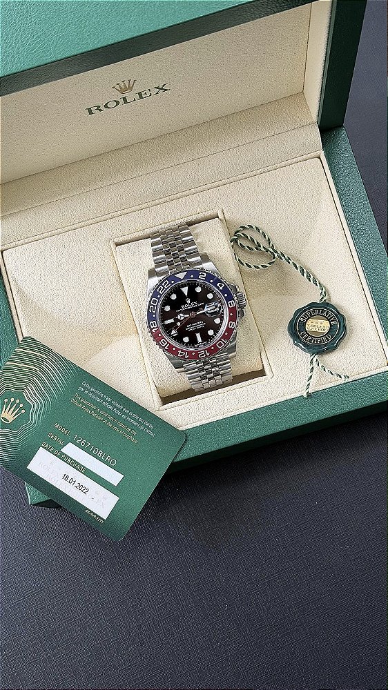 ROLEX GMT MASTER II PEPSI