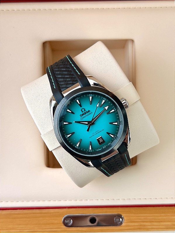 OMEGA SEAMASTER AQUATERRA TURQUESA
