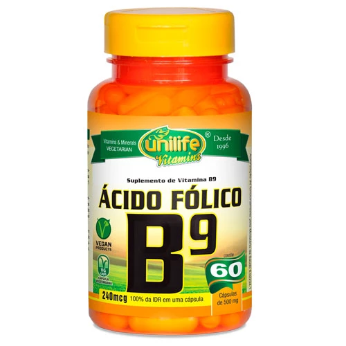Ácido Fólico (Vitamina B9)