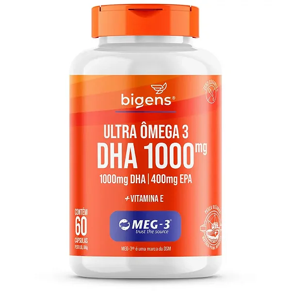 Ultra Ômega 3 DHA 1000mg