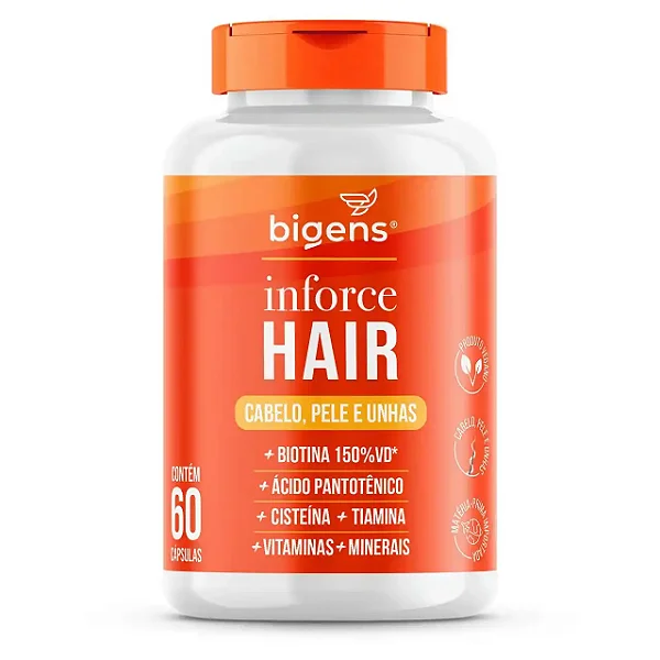 Inforce Hair – Bigens – 60 cápsulas
