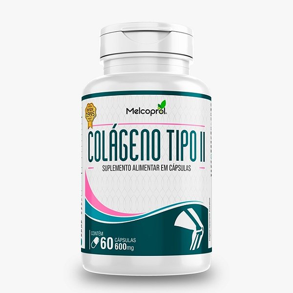 Colágeno Tipo II UC‑II – Melcoprol – 60 cápsulas (600 mg)