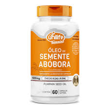Óleo de Semente de Abóbora – Unilife – 60 cápsulas (1000 mg cada)