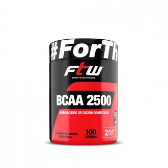 BCAA 2500 – FTW – 100 Cápsulas