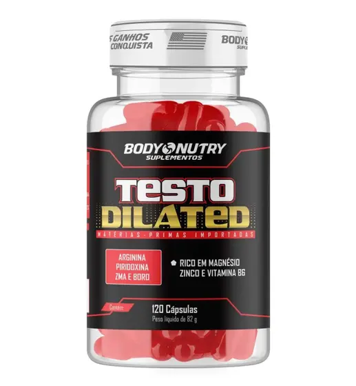 Testo Dilated – Body Nutry – 120 Cápsulas