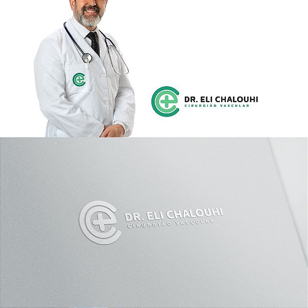 Logotipos profissionais para médicos: Criação de logo, site, design de papelaria para consultórios e clínicas