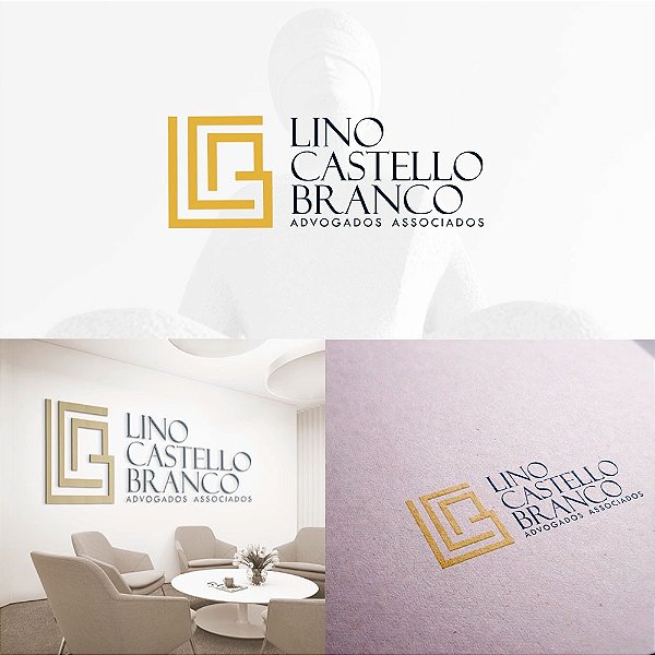 Design de Logotipo, Cartão de Vista, Envelope Carta e Papel Timbrado para Identidade Visual Jurídica