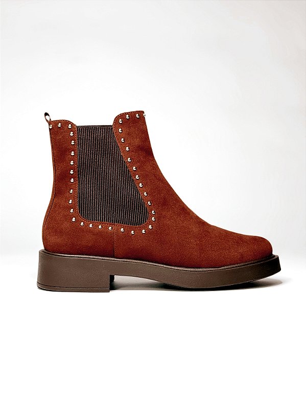 Coturno Feminino Chelsea Alana - Terra