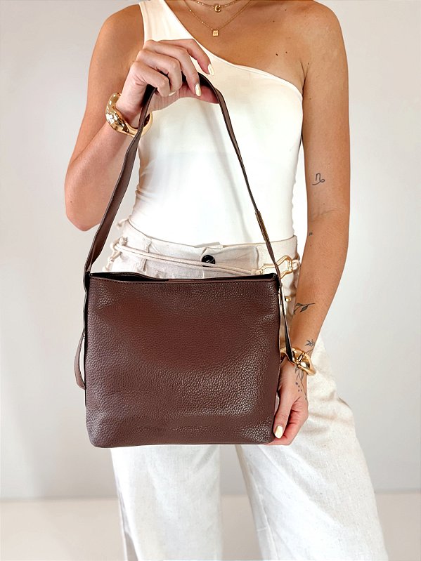 Bolsa Feminina Minimalista Amora – Café
