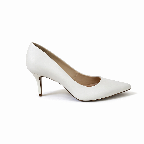 Scarpin Feminino Verônica – Off White