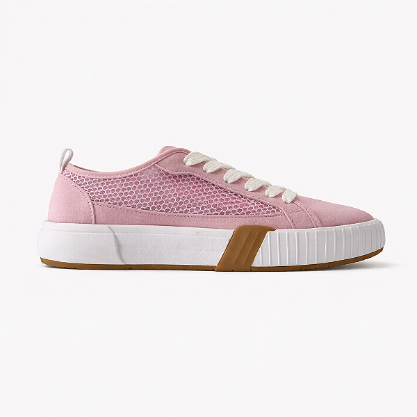 Tênis Feminino Aspen – Rosa / Branco
