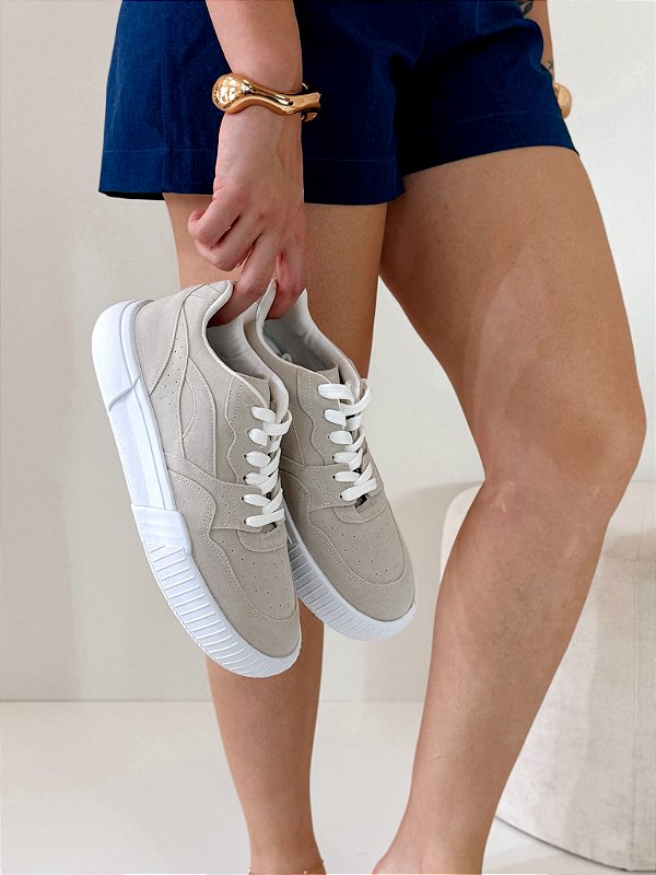 Tênis Feminino Ellis – Cinza