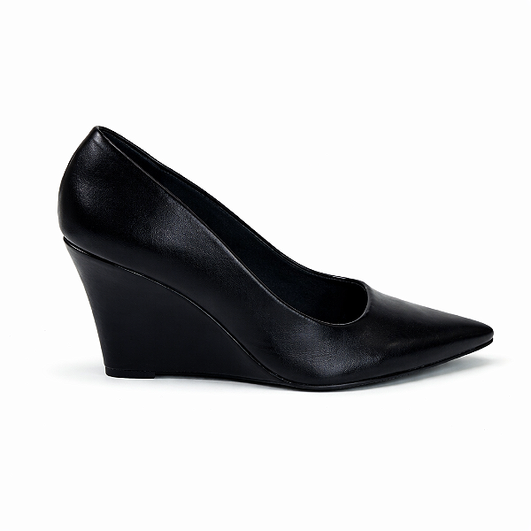 Scarpin Feminino Natasha – Preto Salto Anabela