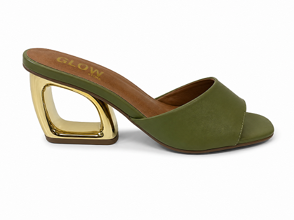 Tamanco Feminino Lorinne – Verde Forest