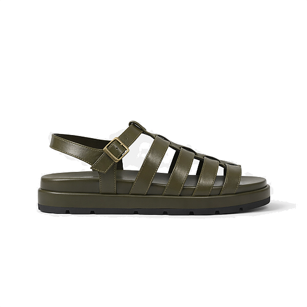 Sandália Feminina Antonella Fisherman – Verde Cacto