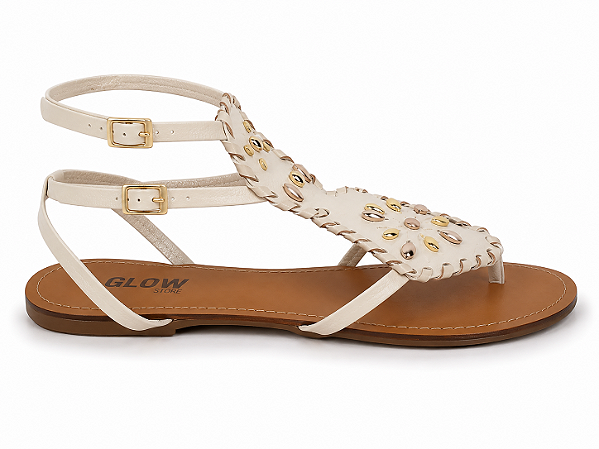 Rasteira Feminina Yara – Off White