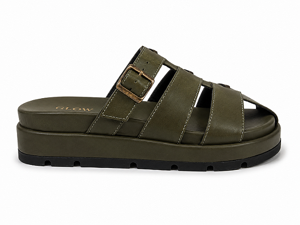 Clog Feminino Zaia – Verde Cacto
