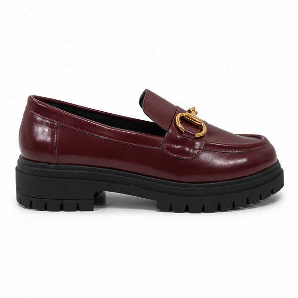 Mocassim Feminino Sabrina - Marsala Tratorado | Glow Store
