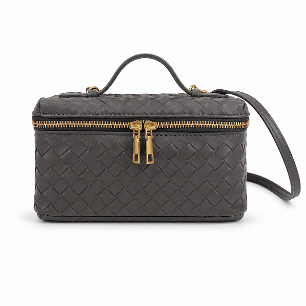 Bolsa Feminina Vanety - Café com Alça Removível | Glow Store