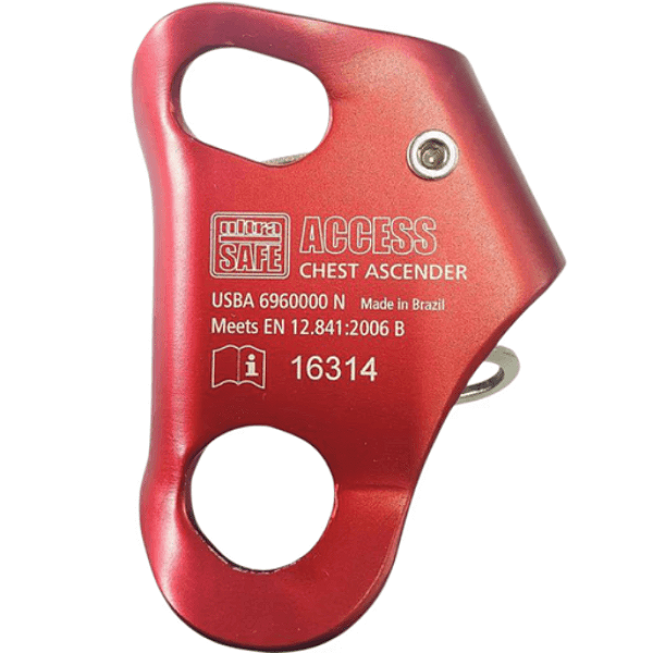 Ascensor Peitoral Access Ultra Safe | Ascensor Ventral para Corda 8 a 13 mm