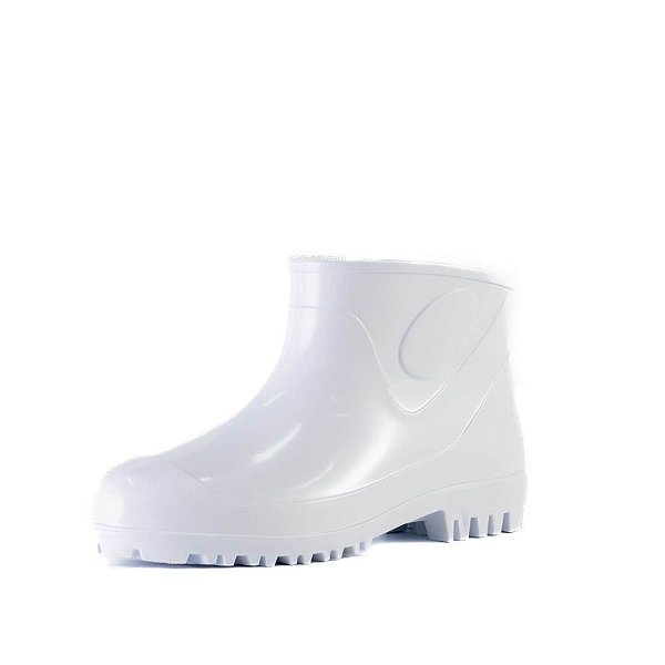 Bota PVC Agro Innpro Branca Cano Extra Curto