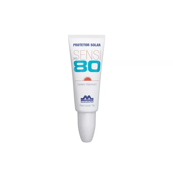 Protetor Solar Sensi FPS 80 15g Mavaro