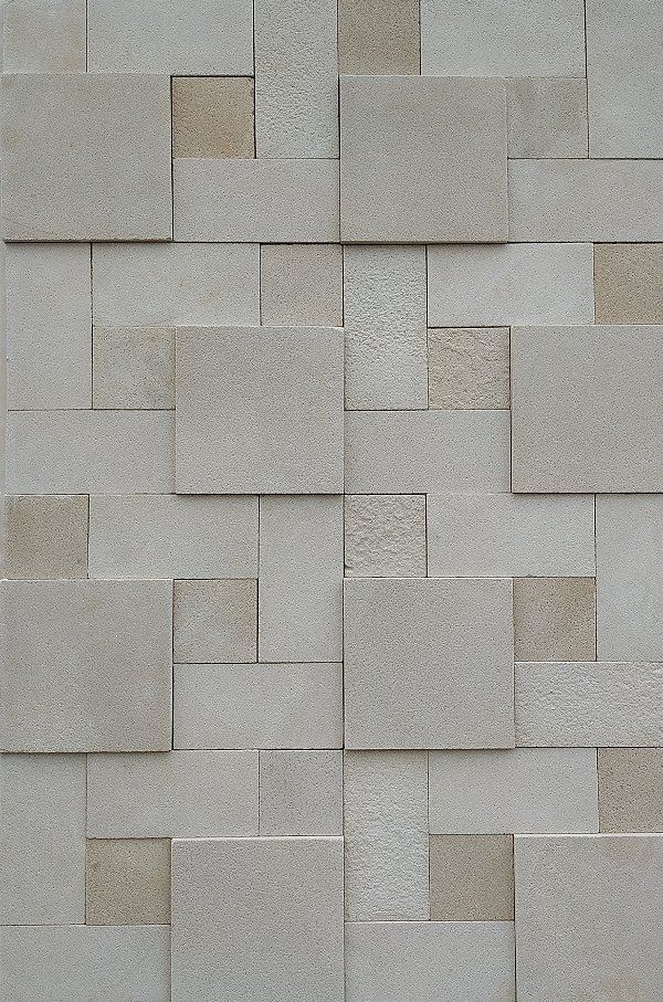 Arenito Branco Amendoado 3D Paginação 30 x 40 cm (m²)