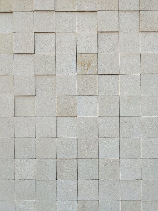 Arenito Branco Amendoado 10 x 10 cm (m²)