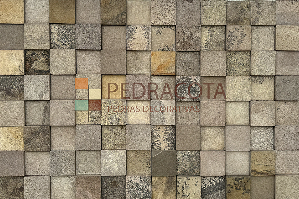 Basalto Natural 10 x 10 cm (m²)