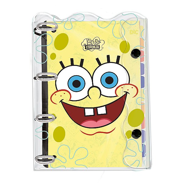 Fichário Universitário Bob Esponja