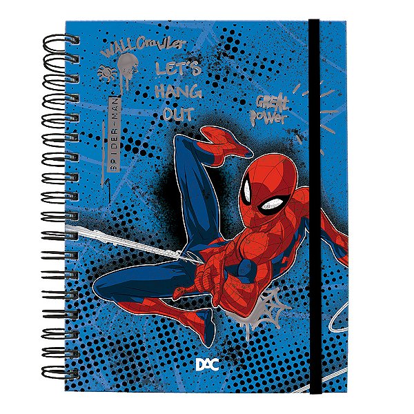 Caderno Smart Colegial Homem-Aranha