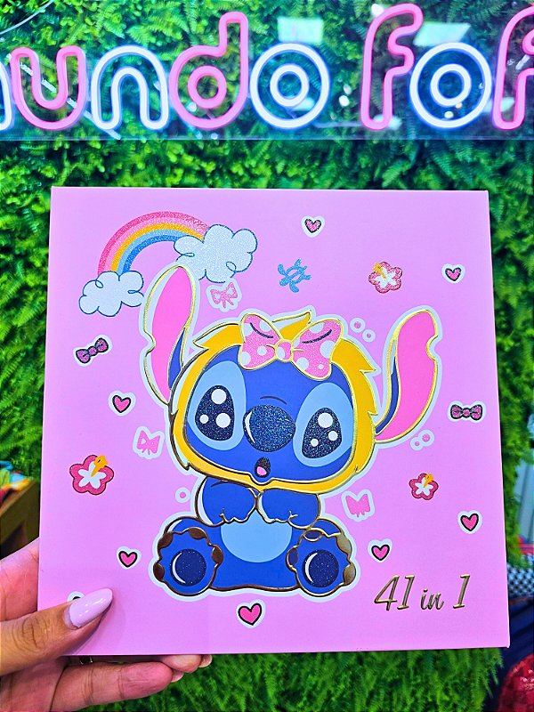 Kit Maquiagem Stitch 41 em 1