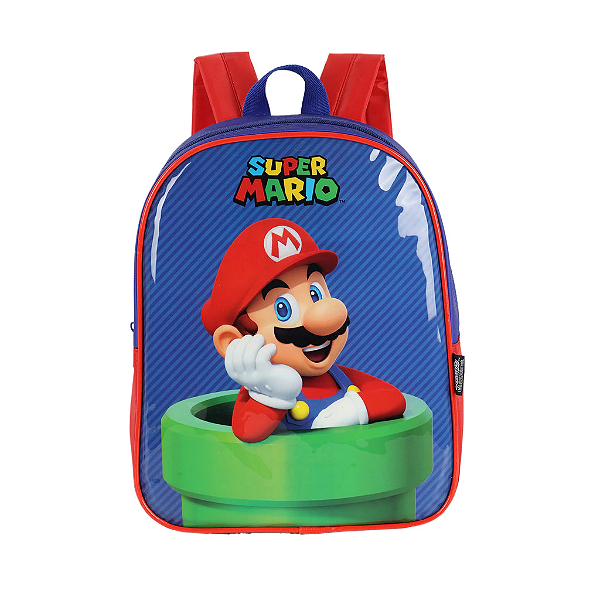 Mochila de Costas Infantil Super Mario