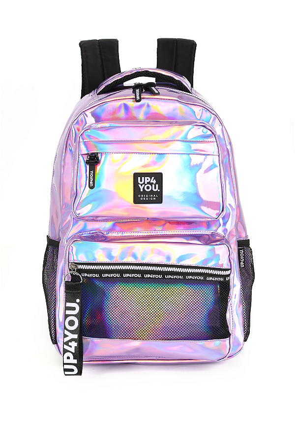 Mochila de Costas Juvenil UP4YOU Holográfica