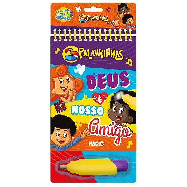 Livro Aquabook 3 Palavrinhas