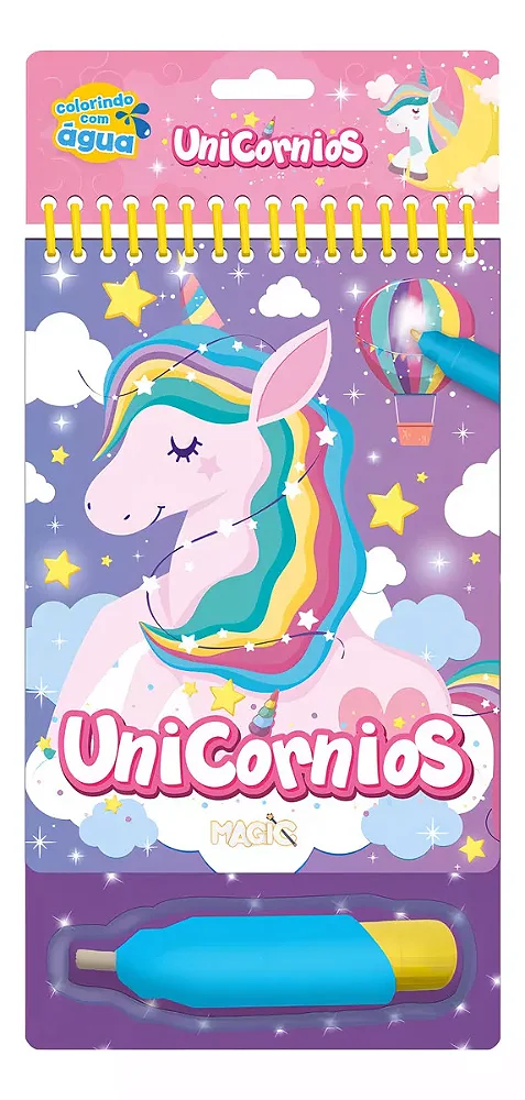 Livro Aquabook Unicórnios