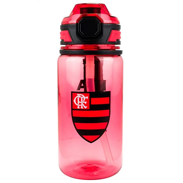 Garrafa Esportiva Plástico Flamengo