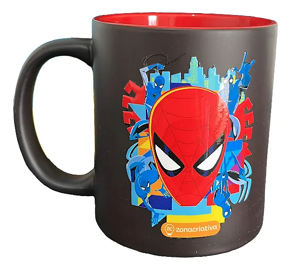 Caneca Mágica Homem-Aranha