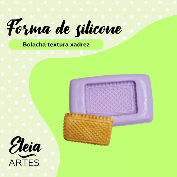 Bolacha Textura Xadrez