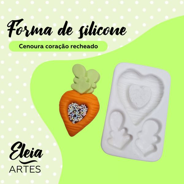 Cenoura Coração Recheado
