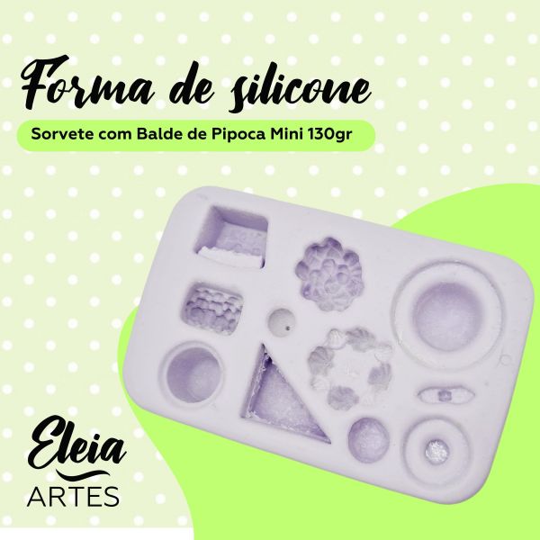 Sorvete com Balde de Pipoca Mini 130gr