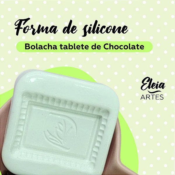 Bolacha com chocolate