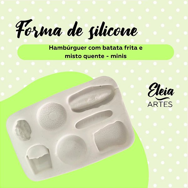 Hamburguer Batatas Fritas e Misto Quente Mini Coleções