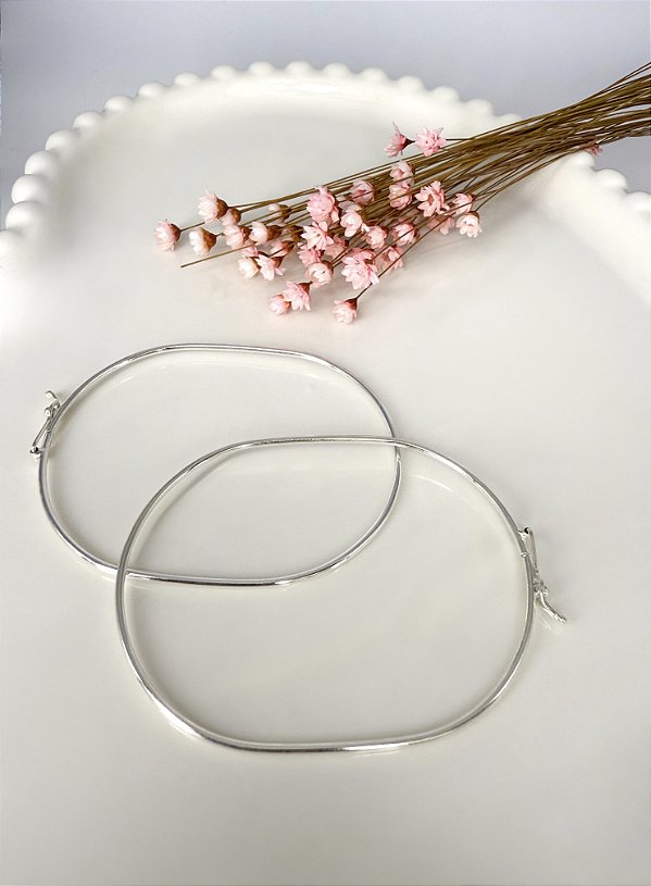 Bracelete Liso Arredondado