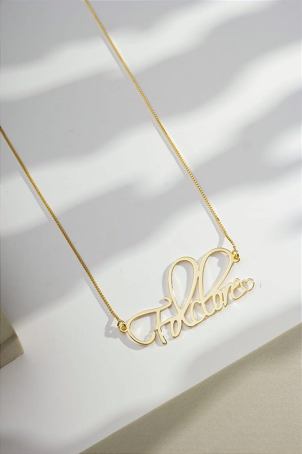 Colar Cursivo Folclore