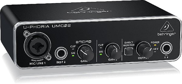 INTERFACE BEHRINGER UMC22