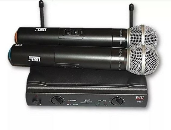 MICROFONE SEM FIO DE MÃO JWL 585 MM