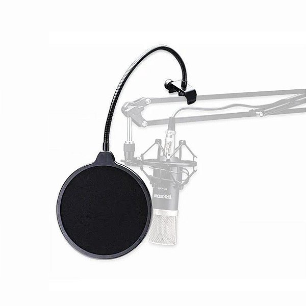 POP FILTER COM HASTE FLEXÍVEL
