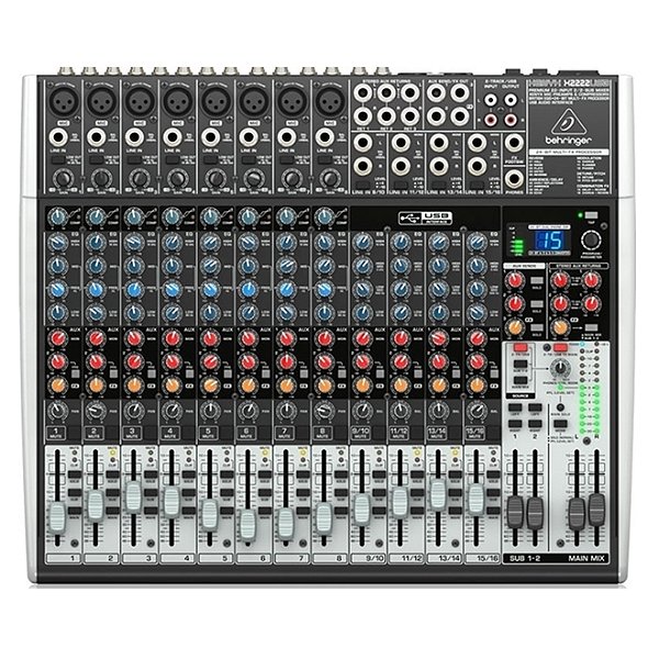 MESA DE SOM BEHRINGER XENYX X2222USB