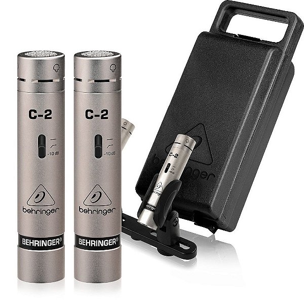 MICROFONE CONDENSADOR BEHRINGER C2 PAR